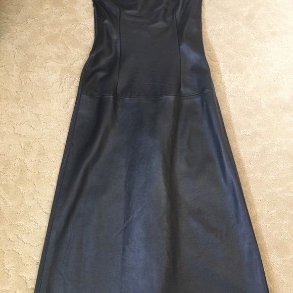 Sold❌❌❌Vintage 90’s Midi long Lamb leather wool - Picture 4 of 14